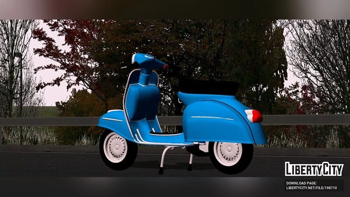 Vespa SS180 V091 (только DFF) / GTA San Andreas (iOS, Android)