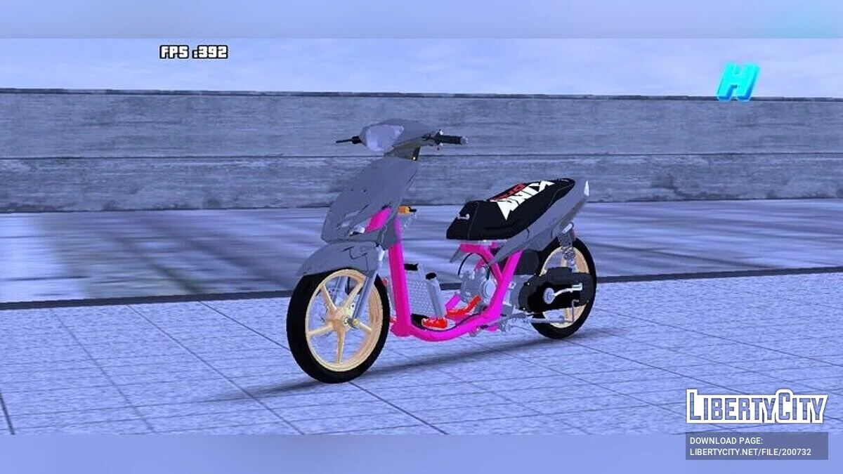 YAMAHA Mio MX Ireng Trondol / GTA San Andreas (iOS, Android)