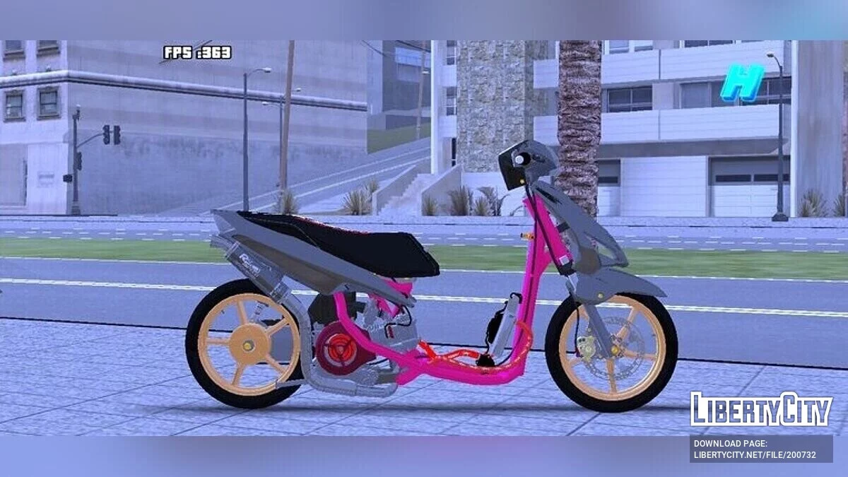 YAMAHA Mio MX Ireng Trondol / GTA San Andreas (iOS, Android)