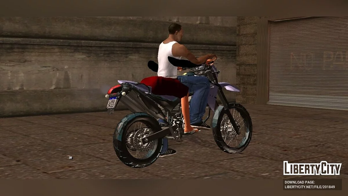 Yamaha XT660 (только DFF) / GTA San Andreas (iOS, Android)