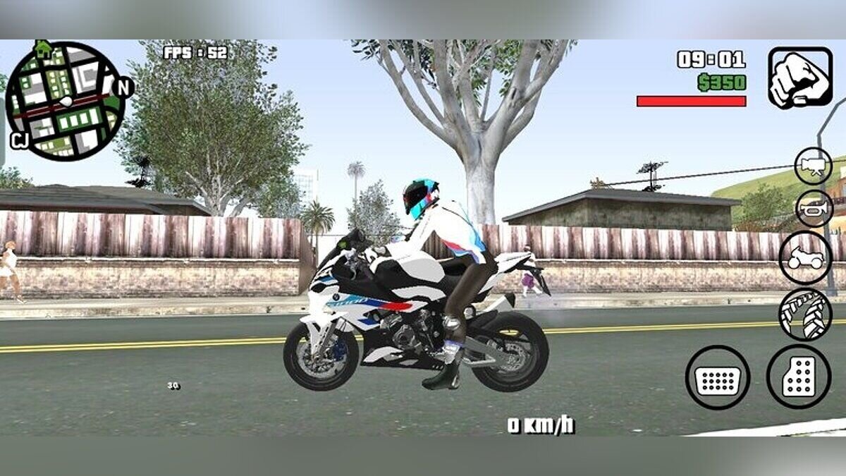 Скачать 2024 BMW S1000RR M Sport для GTA San Andreas (iOS, Android)