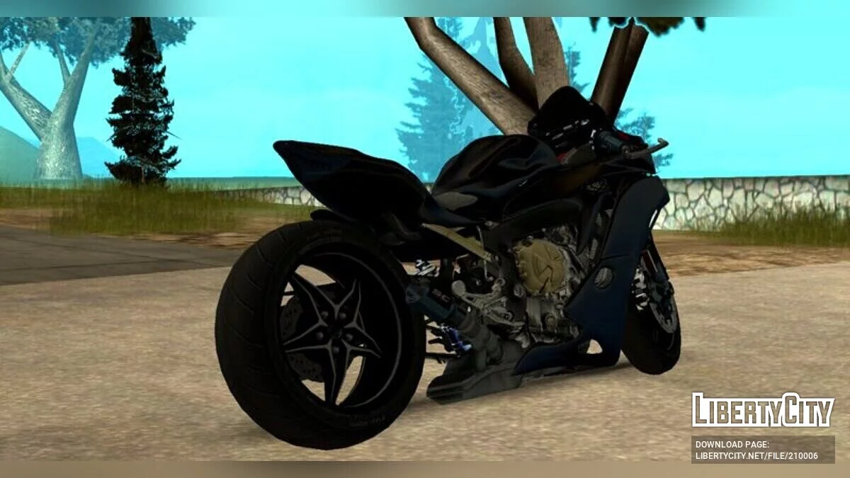 Kawasaki Ninja ZX25R (Carbon Fiber) / GTA San Andreas (iOS, Android)