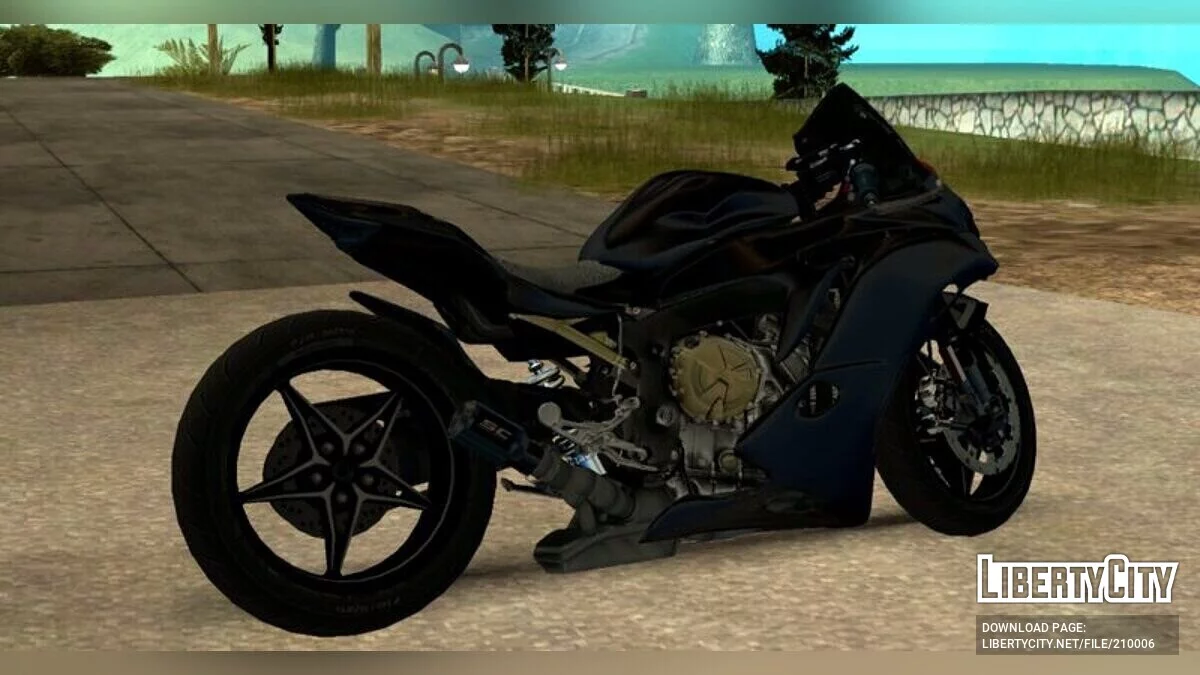 Kawasaki Ninja ZX25R (Carbon Fiber) / GTA San Andreas (iOS, Android)