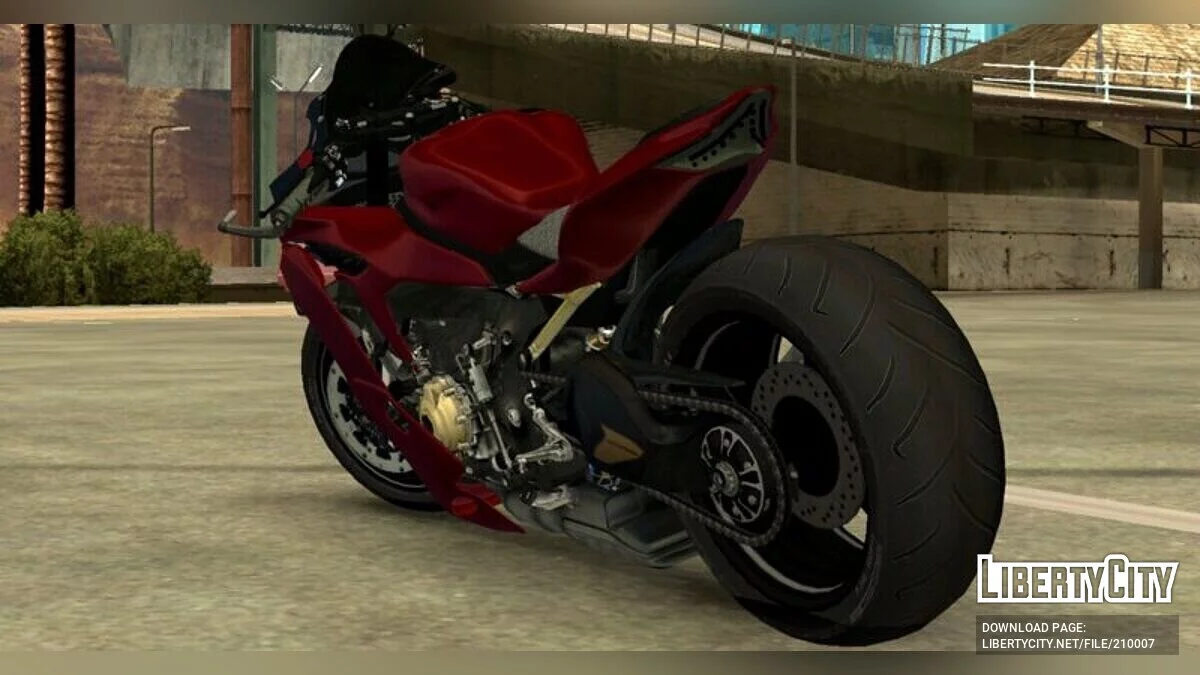 Kawasaki Ninja ZX25R (Cherry) / GTA San Andreas (iOS, Android)