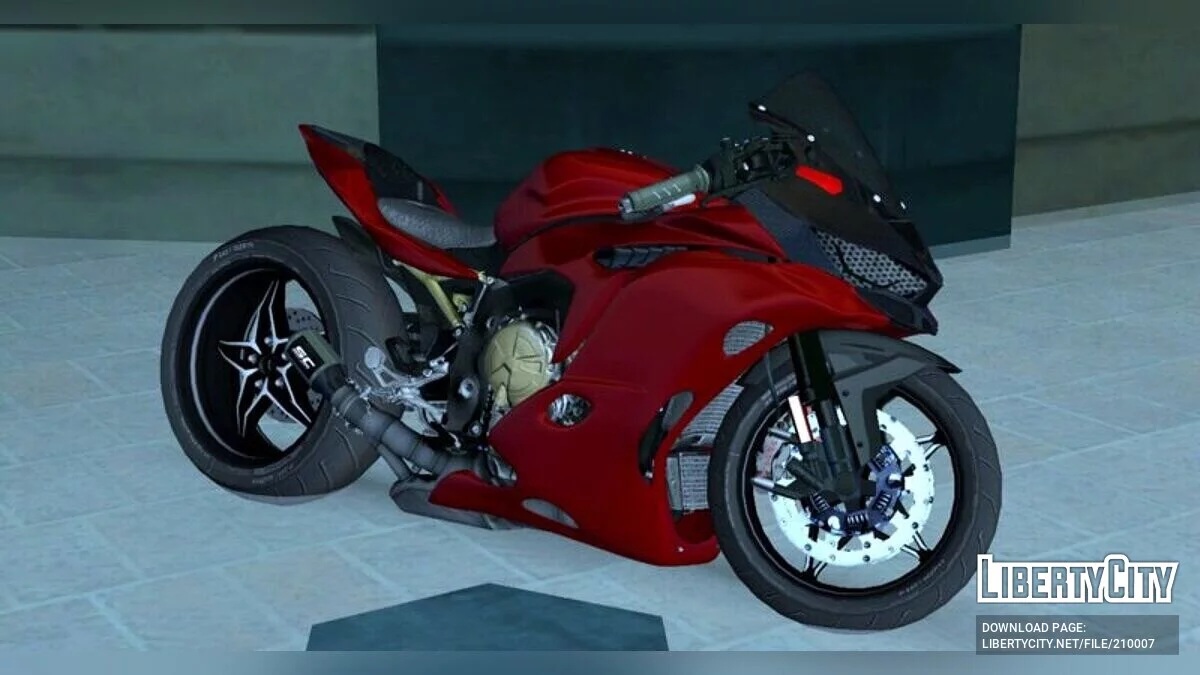 Kawasaki Ninja ZX25R (Cherry) / GTA San Andreas (iOS, Android)