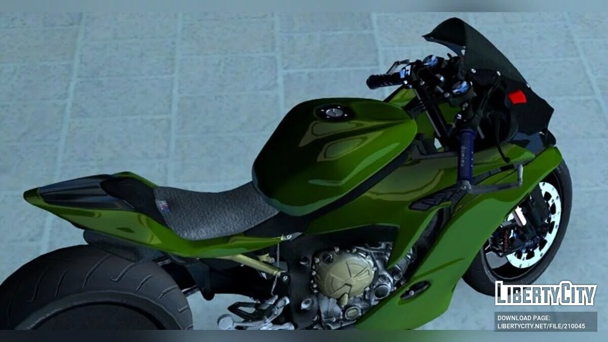 Kawasaki Ninja ZX25R (Grinch + Aero) / GTA San Andreas (iOS, Android)
