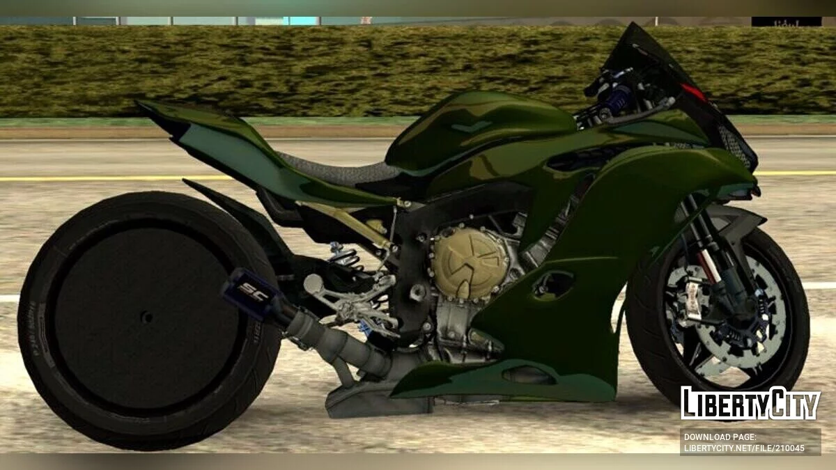 Kawasaki Ninja ZX25R (Grinch + Aero) / GTA San Andreas (iOS, Android)