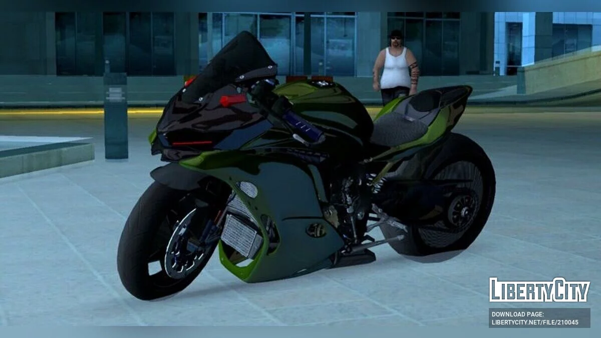 Kawasaki Ninja ZX25R (Grinch + Aero) / GTA San Andreas (iOS, Android)