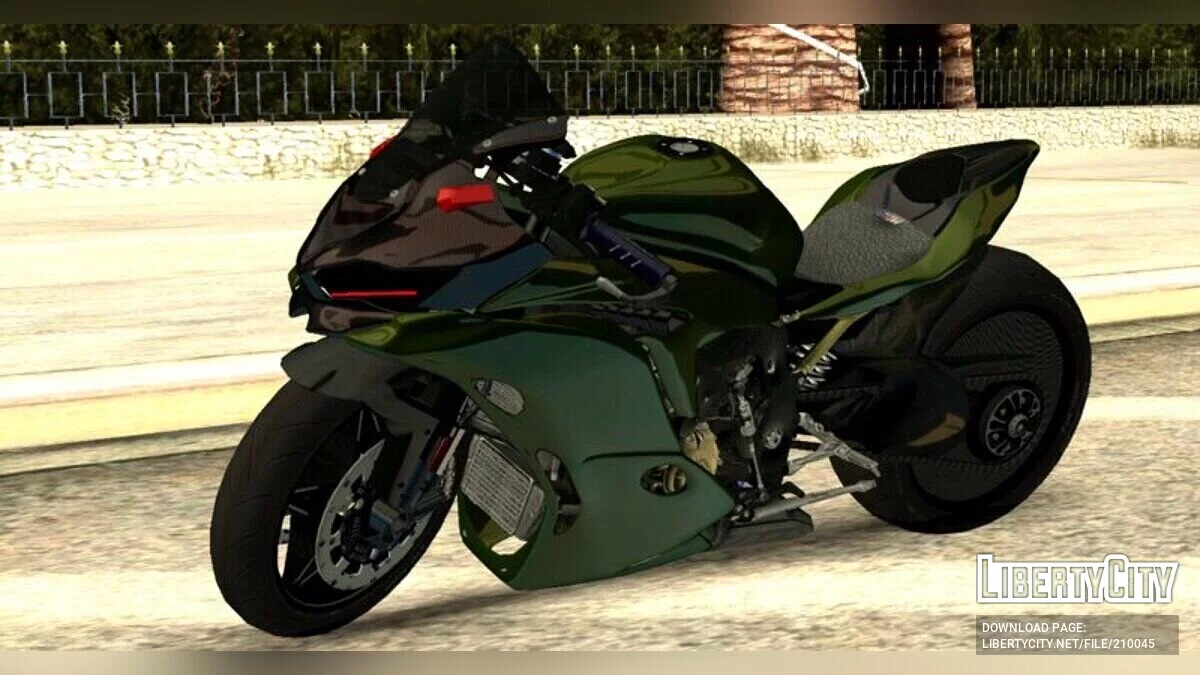 Kawasaki Ninja ZX25R (Grinch + Aero) / GTA San Andreas (iOS, Android)