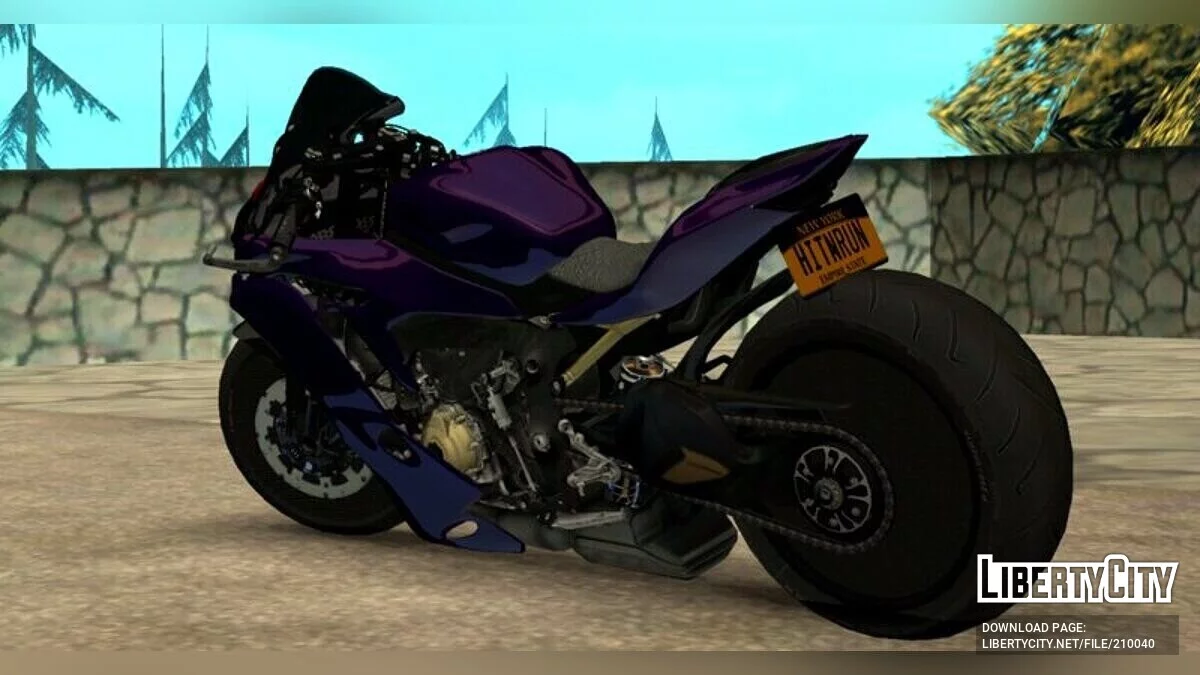 Kawasaki Ninja ZX25R (Vigilante) / GTA San Andreas (iOS, Android)