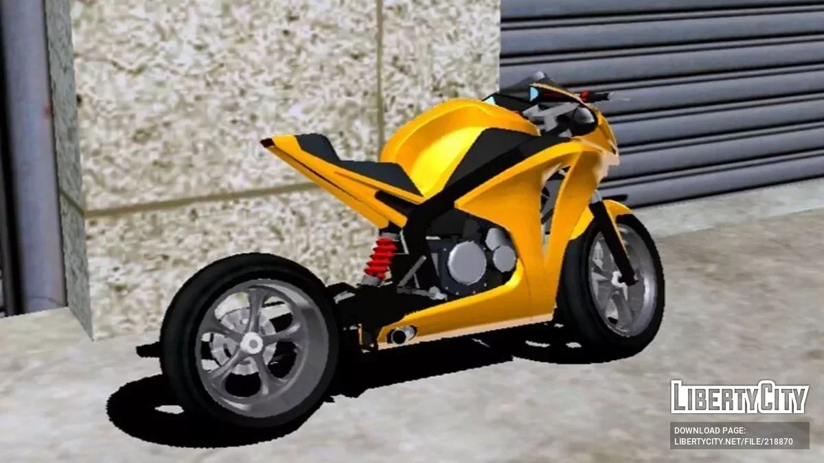 Dinka Double T Custom (только DFF) / GTA San Andreas (iOS, Android)