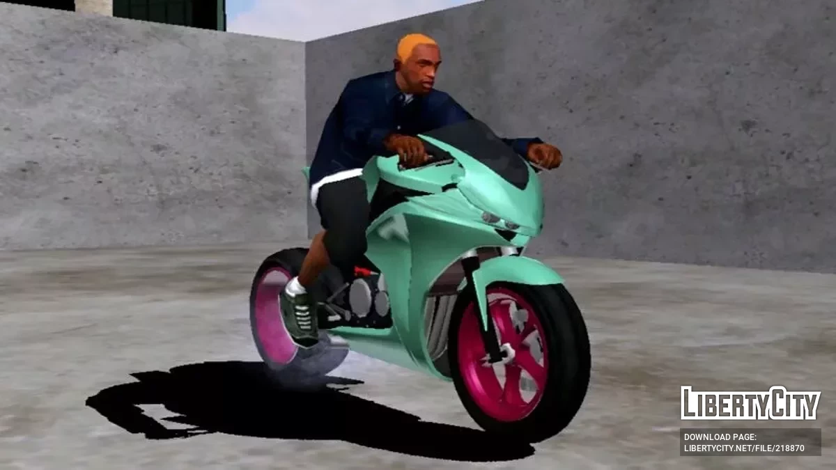 Dinka Double T Custom (только DFF) / GTA San Andreas (iOS, Android)