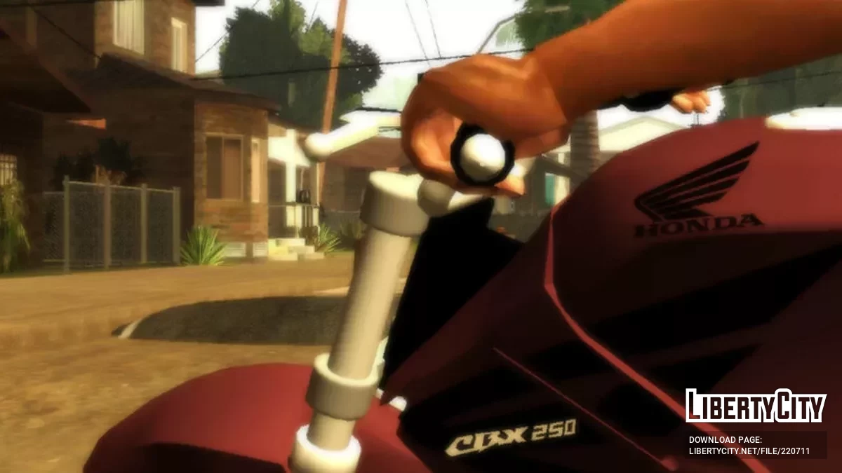 Honda Twister CBX 250 / GTA San Andreas (iOS, Android)
