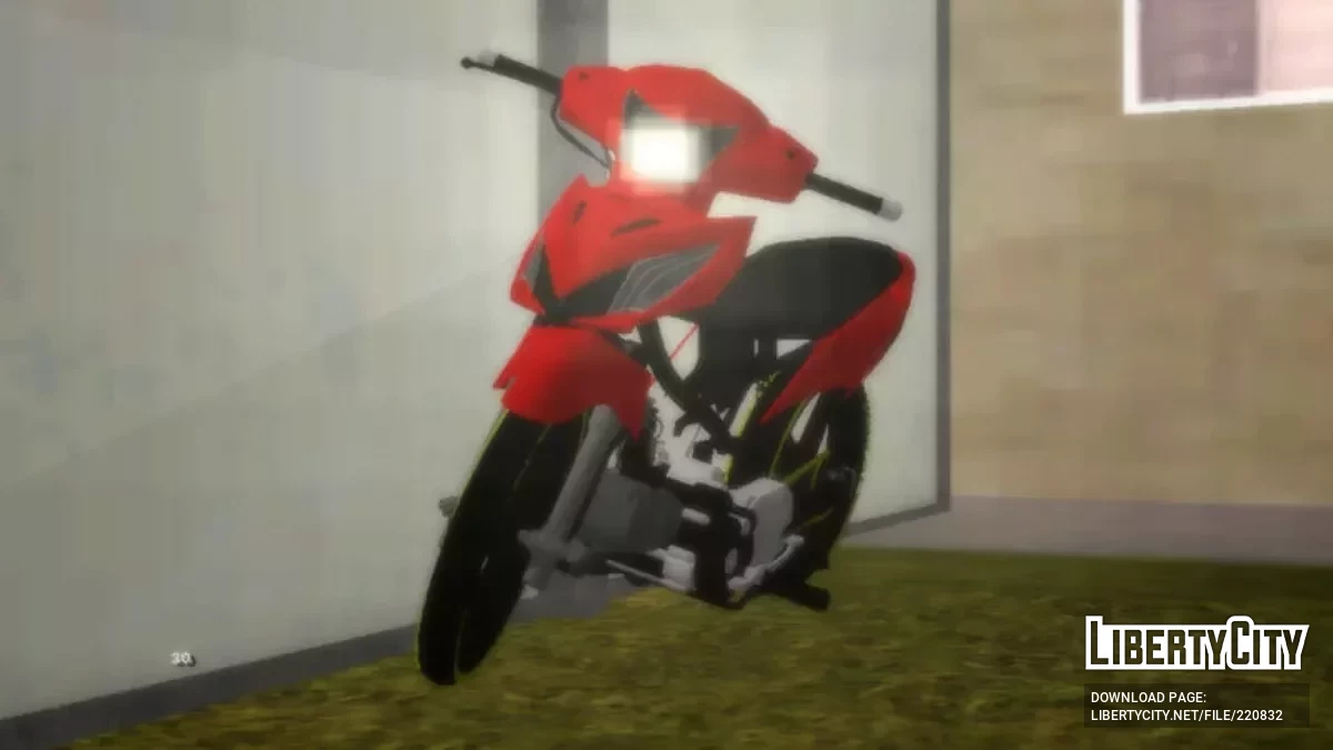 Honda Wave S Enfierrada (только DFF) / GTA San Andreas (iOS, Android)