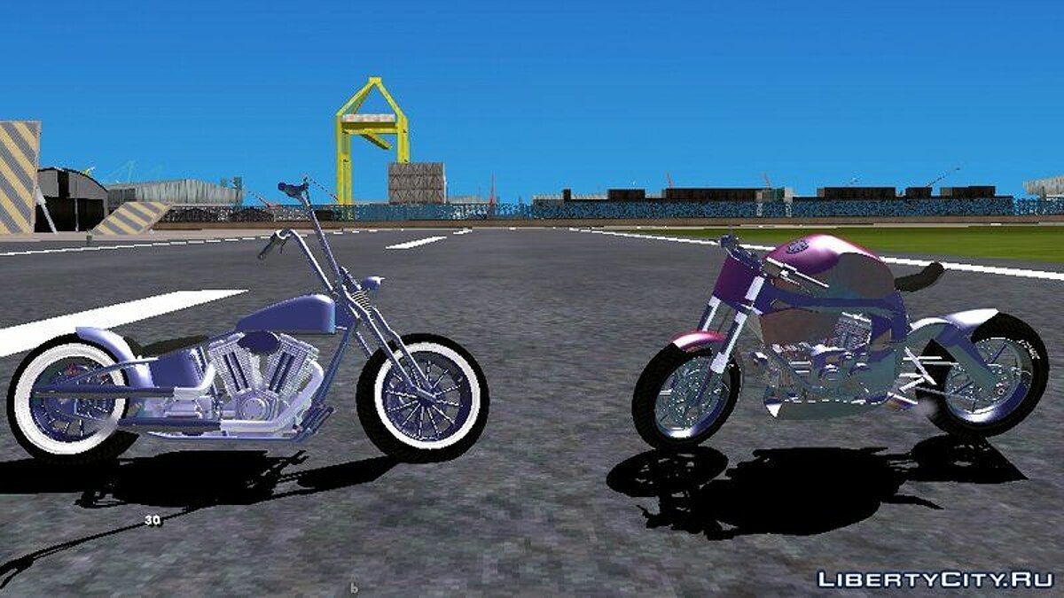 Пак мотоциклов из GTA 5 для GTA San Andreas (iOS, Android) - Картинка #5