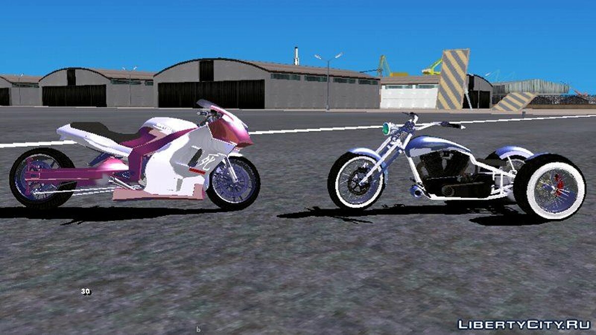 Пак мотоциклов из GTA 5 для GTA San Andreas (iOS, Android) - Картинка #7