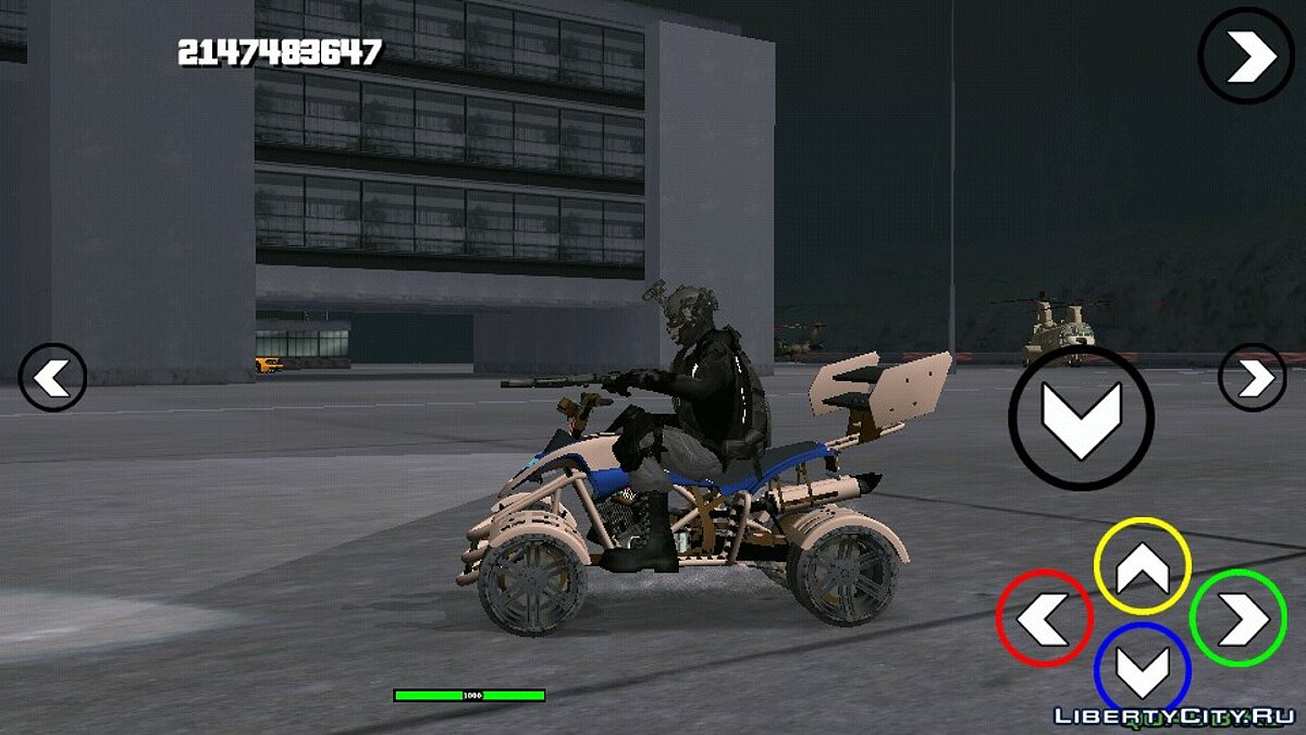 Квадроцикл из GTA 5 (только DFF) для GTA San Andreas (iOS, Android) - Картинка #2