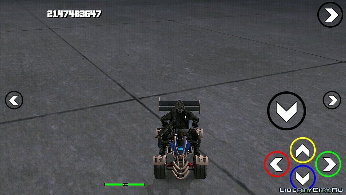 Квадроцикл из GTA 5 (только DFF) для GTA San Andreas (iOS, Android) - Картинка #3