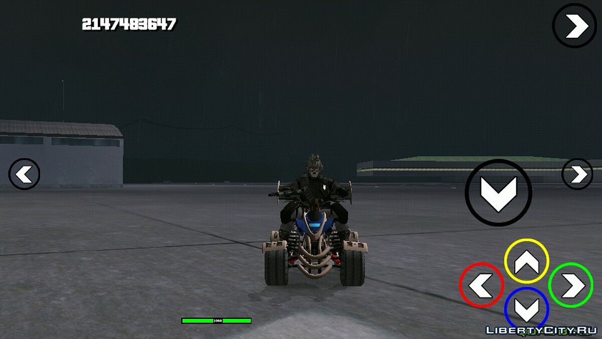 Квадроцикл из GTA 5 (только DFF) для GTA San Andreas (iOS, Android) - Картинка #4