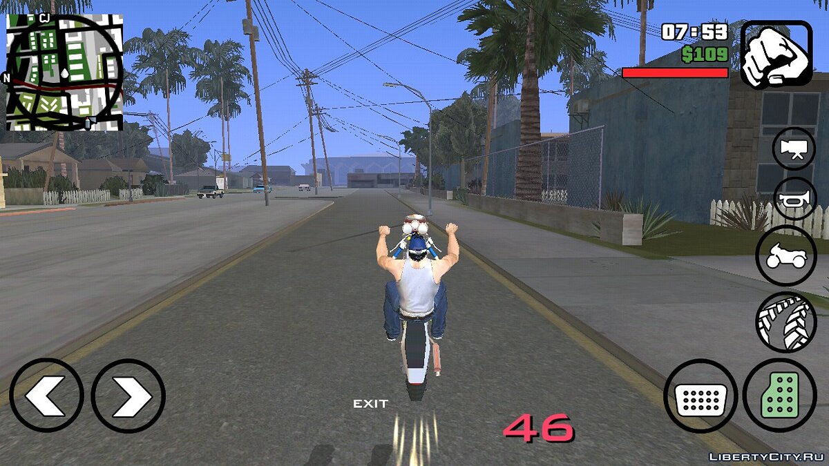 Thai Ninja Bike (только DFF) для GTA San Andreas (iOS, Android) - Картинка #3