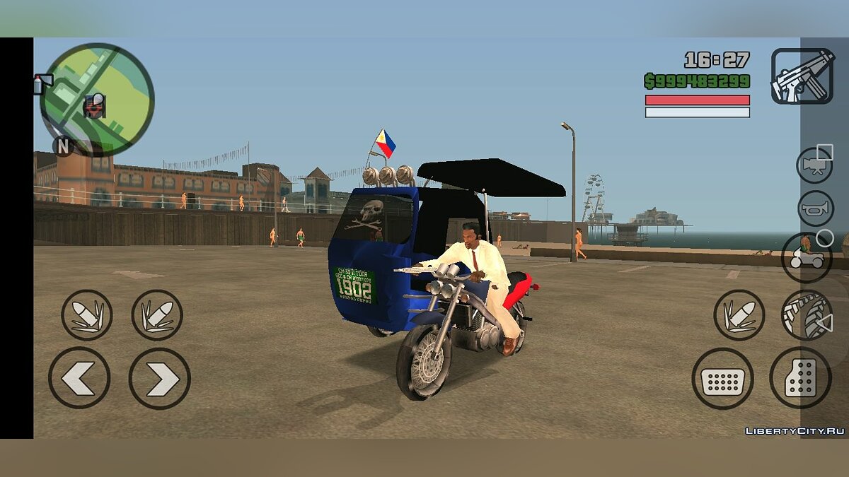 Tricycle Mod for Android 2020 PH Master для GTA San Andreas (iOS, Android) - Картинка #3