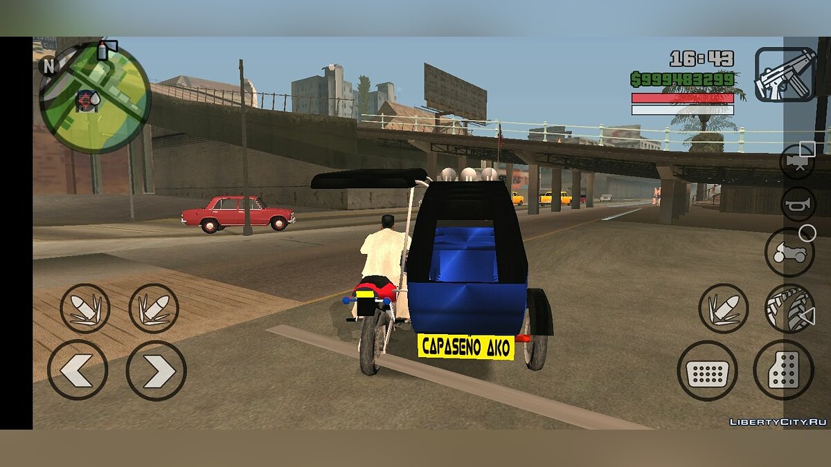 Tricycle Mod for Android 2020 PH Master для GTA San Andreas (iOS, Android) - Картинка #4