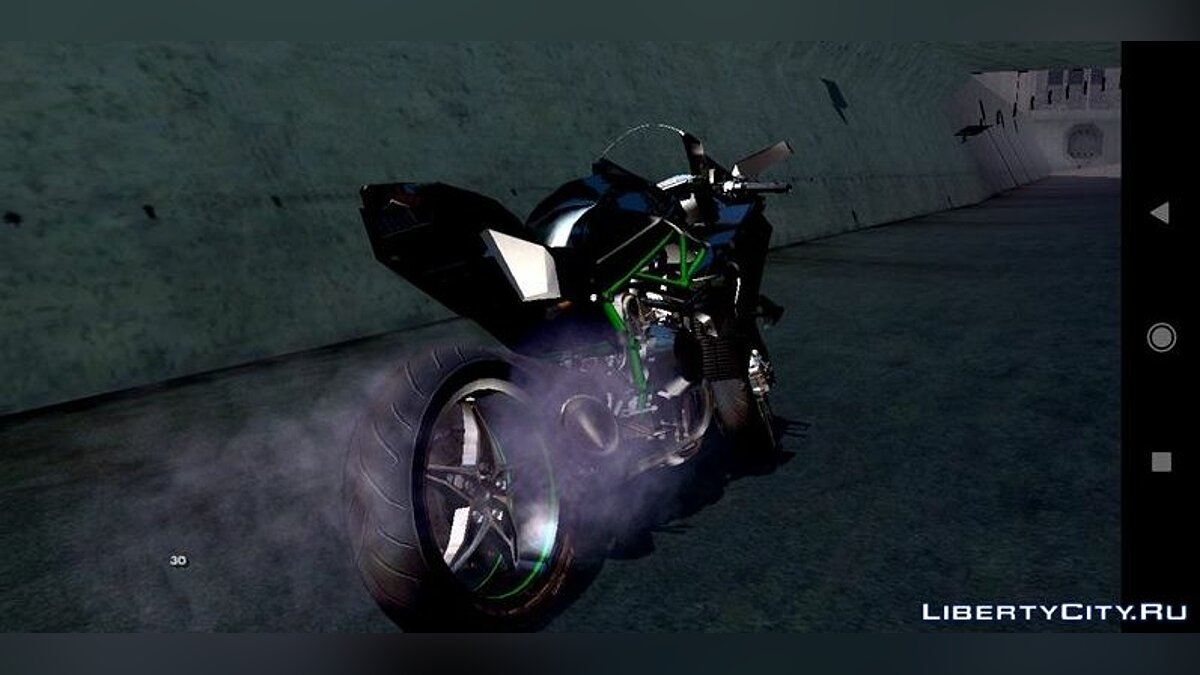 Kawasaki Ninja H2R  для GTA San Andreas (iOS, Android) - Картинка #4