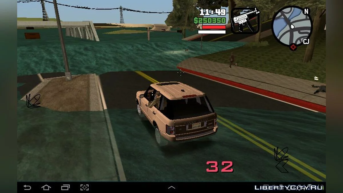 Цунами мод / GTA San Andreas (iOS, Android)