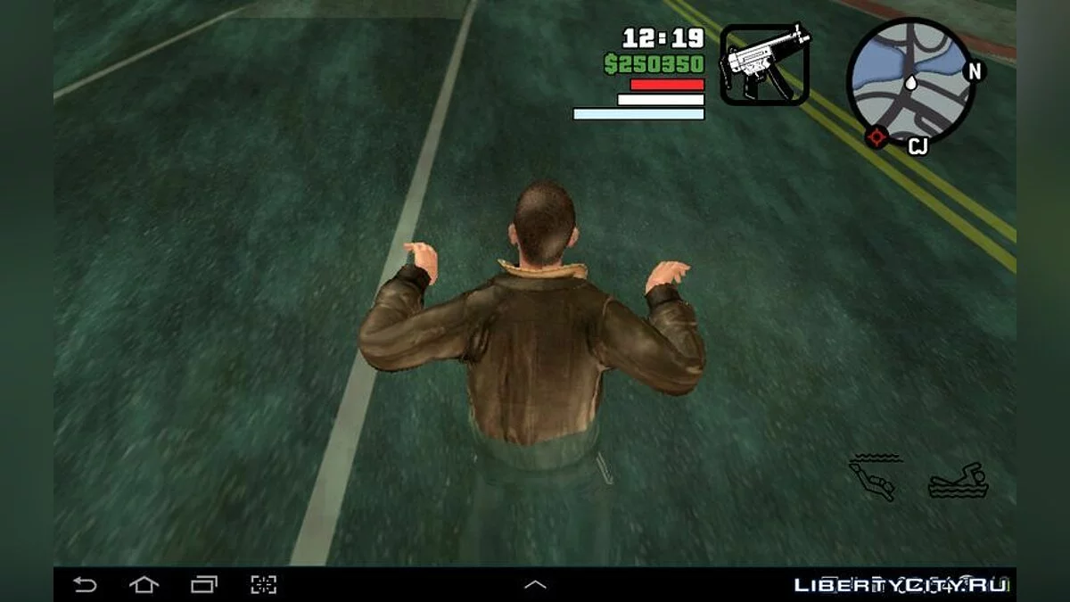 Цунами мод / GTA San Andreas (iOS, Android)