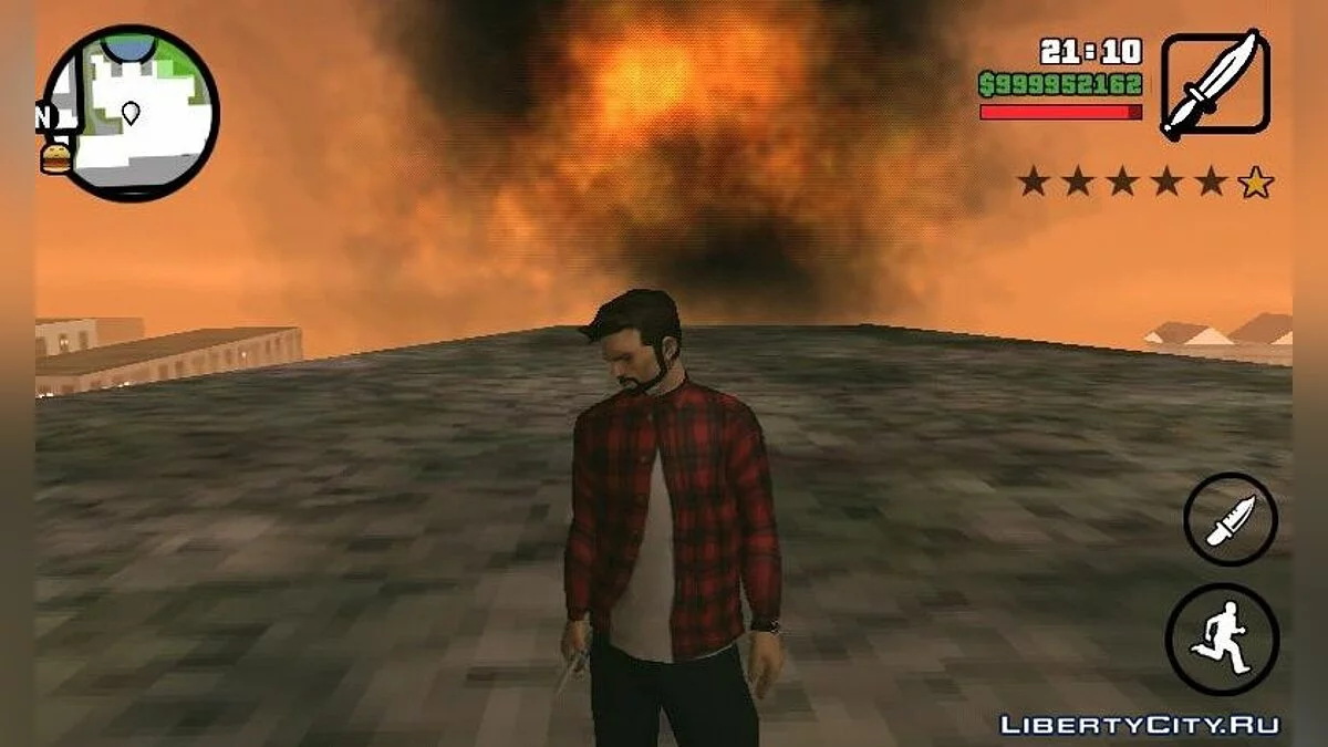 Улучшенный графический мод / GTA San Andreas (iOS, Android)