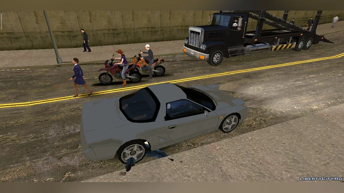 Новый дорожный траффик [NOT CLEO] / GTA San Andreas (iOS, Android)