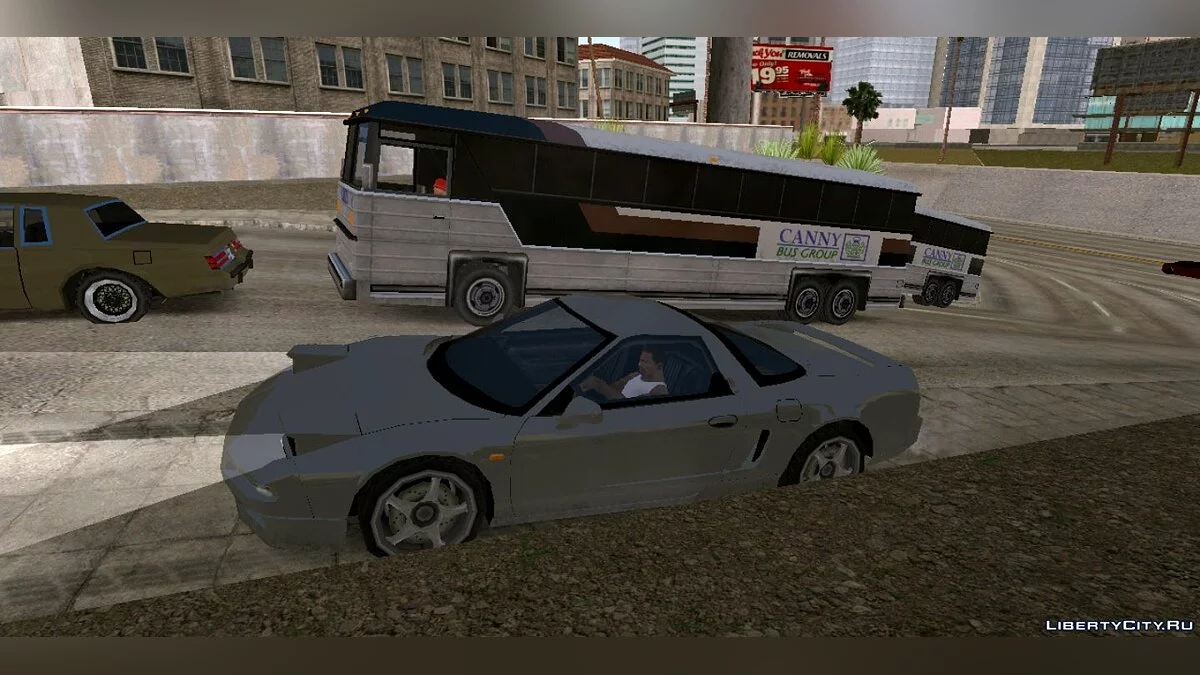 Новый дорожный траффик [NOT CLEO] / GTA San Andreas (iOS, Android)