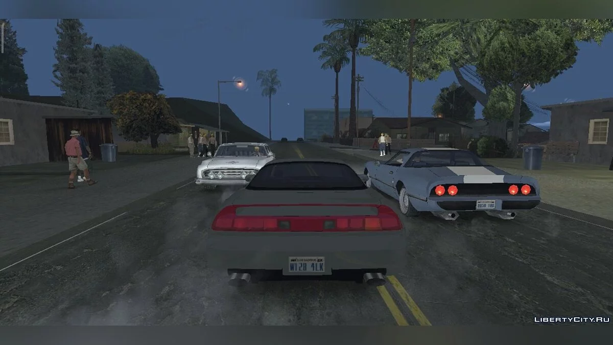 Новый дорожный траффик [NOT CLEO] / GTA San Andreas (iOS, Android)