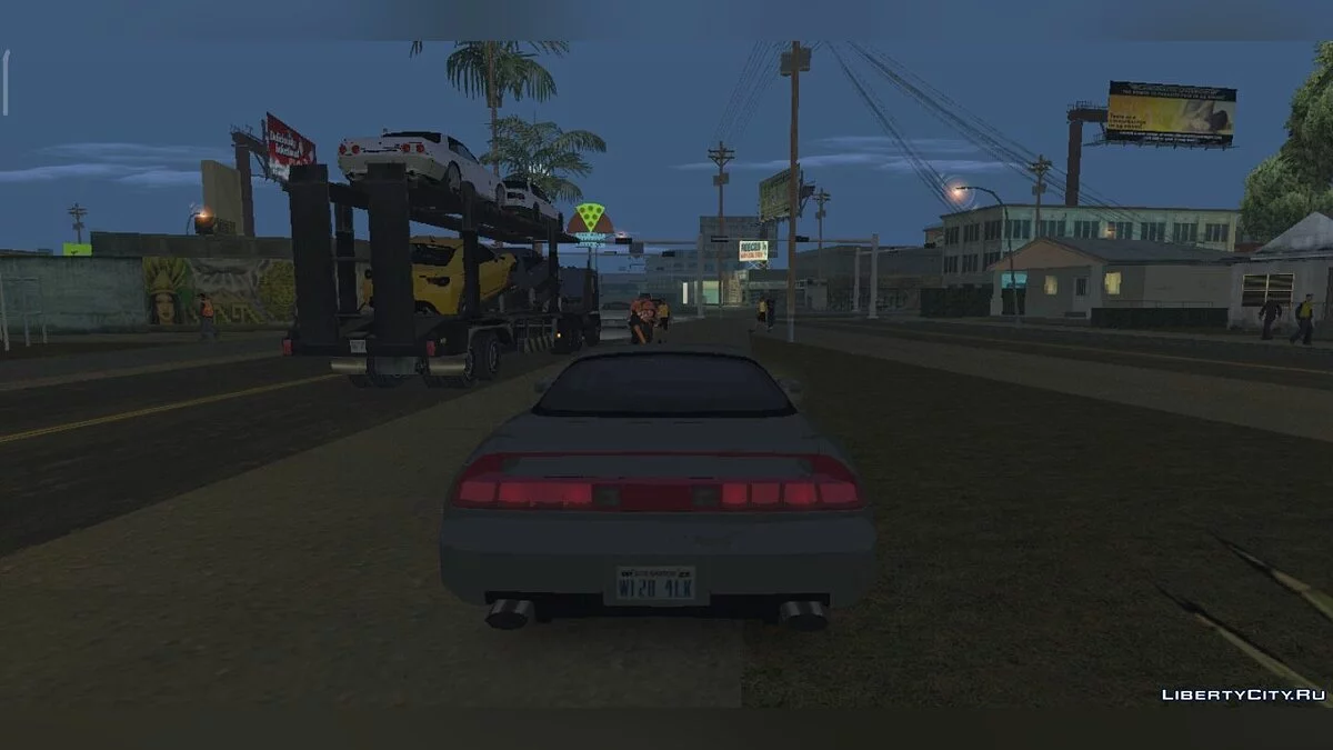 Новый дорожный траффик [NOT CLEO] / GTA San Andreas (iOS, Android)