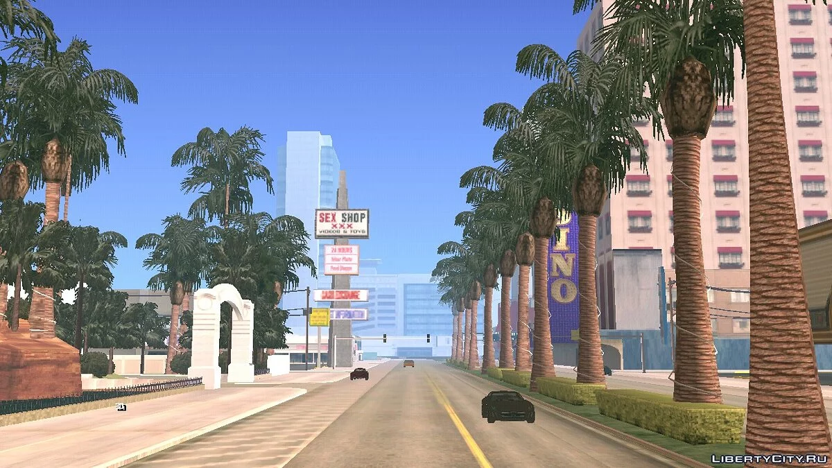 Графика в стиле GTA 5 (Timecyc) / GTA San Andreas (iOS, Android)