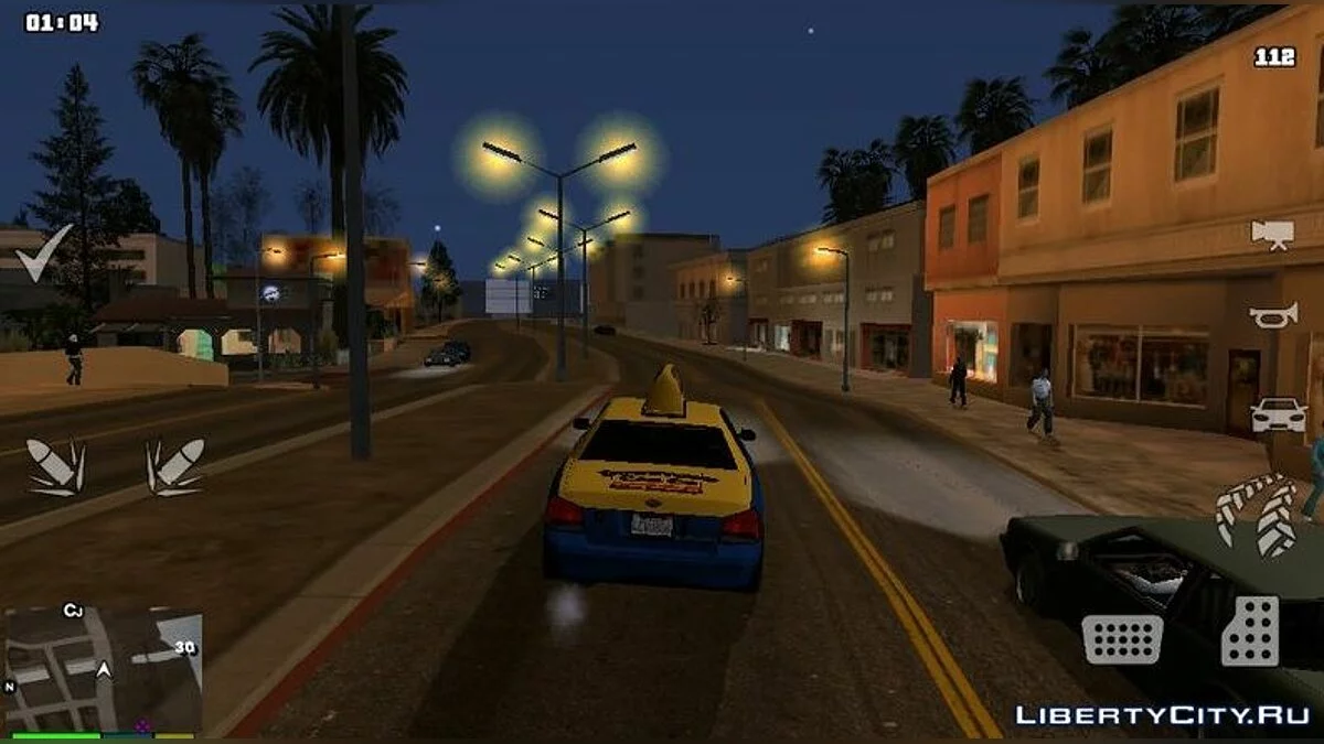 Графика в стиле GTA 5 (Timecyc) / GTA San Andreas (iOS, Android)