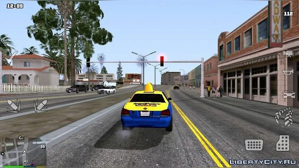 Графика в стиле GTA 5 (Timecyc) / GTA San Andreas (iOS, Android)