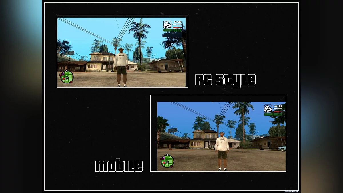 SA PC GRAPHIC to MOBILE SA - ПК графика для мобильной СА / GTA San Andreas (iOS, Android)