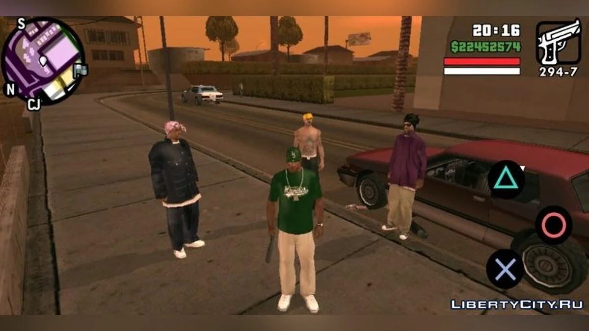 Союз банд / GTA San Andreas (iOS, Android)
