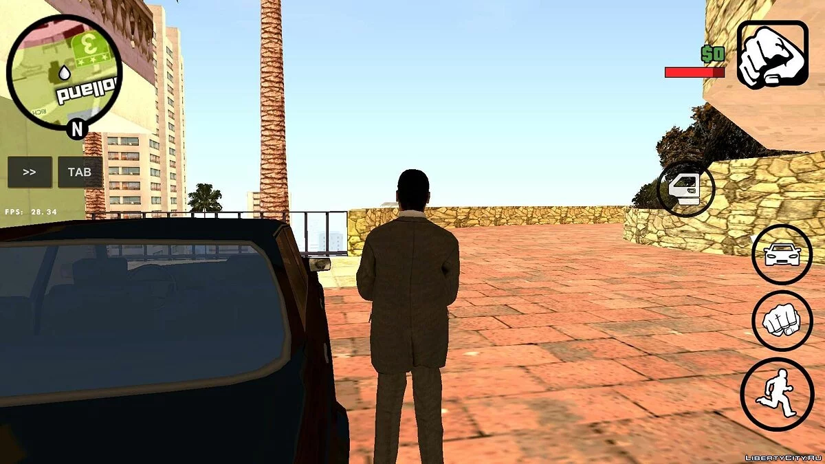 Nice SAMP Mobile graphics / GTA San Andreas (iOS, Android)