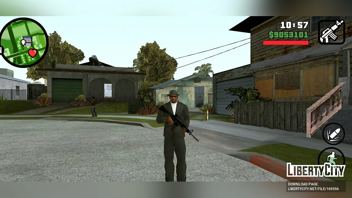 Военные анимации / GTA San Andreas (iOS, Android)
