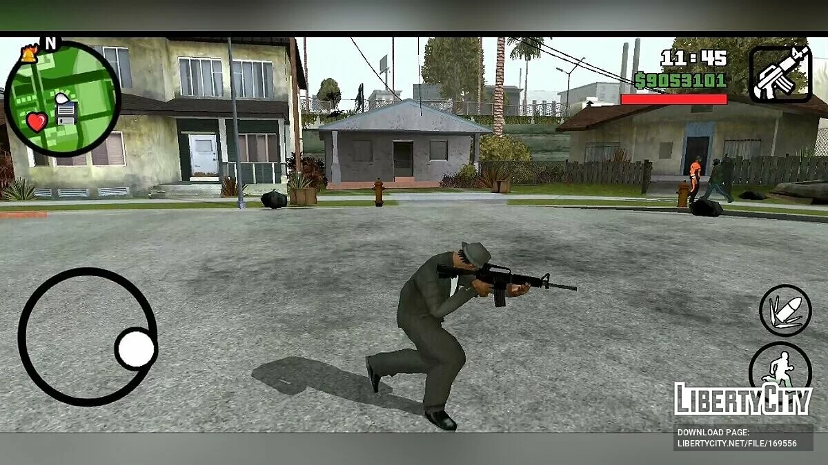 Военные анимации / GTA San Andreas (iOS, Android)