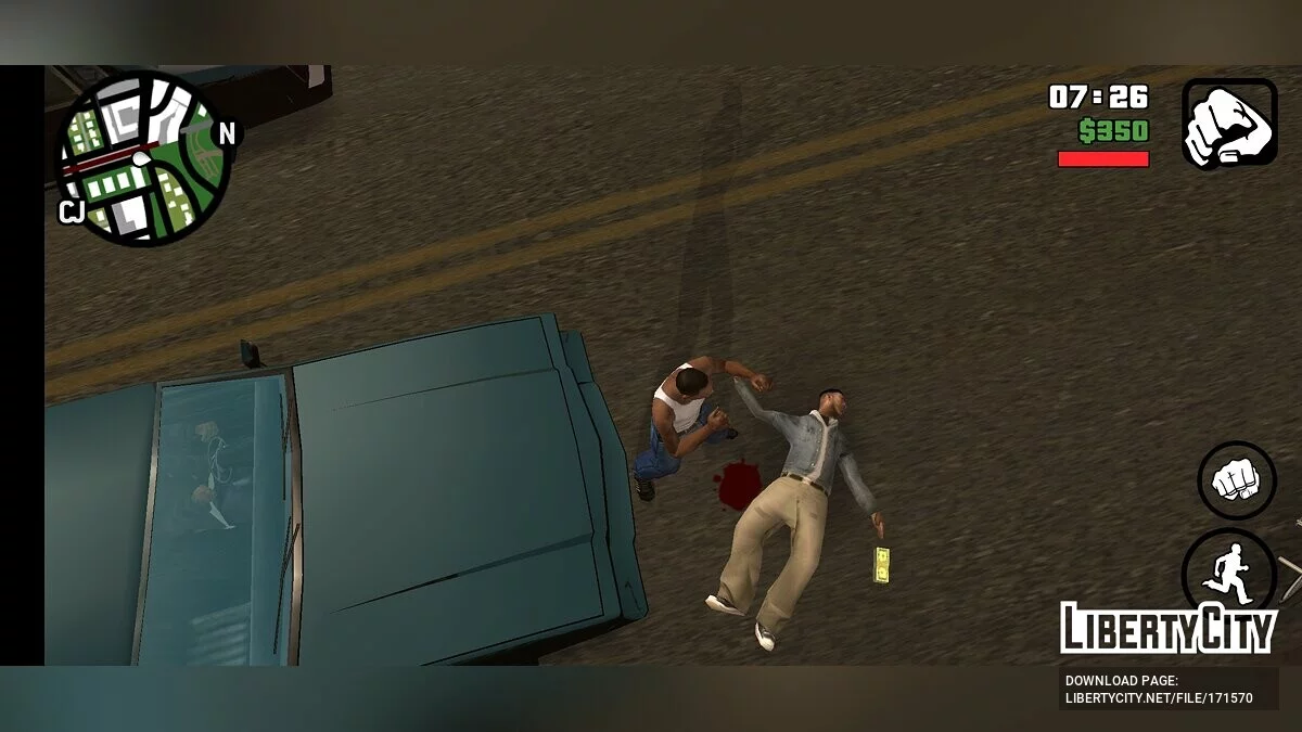 Новые анимации из GTA 4 / GTA San Andreas (iOS, Android)