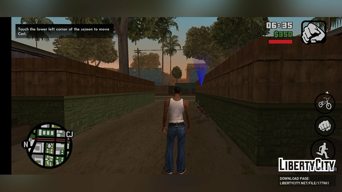 Miles Vormen Geduld Download Xbox 360/PS3-like interface for GTA San Andreas (iOS, Android)