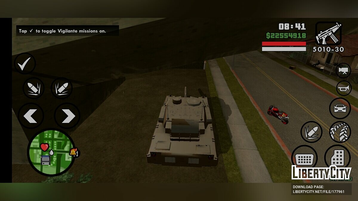 Интерфейс как в Xbox 360/PS3 для GTA San Andreas (iOS, Android) - Картинка #3