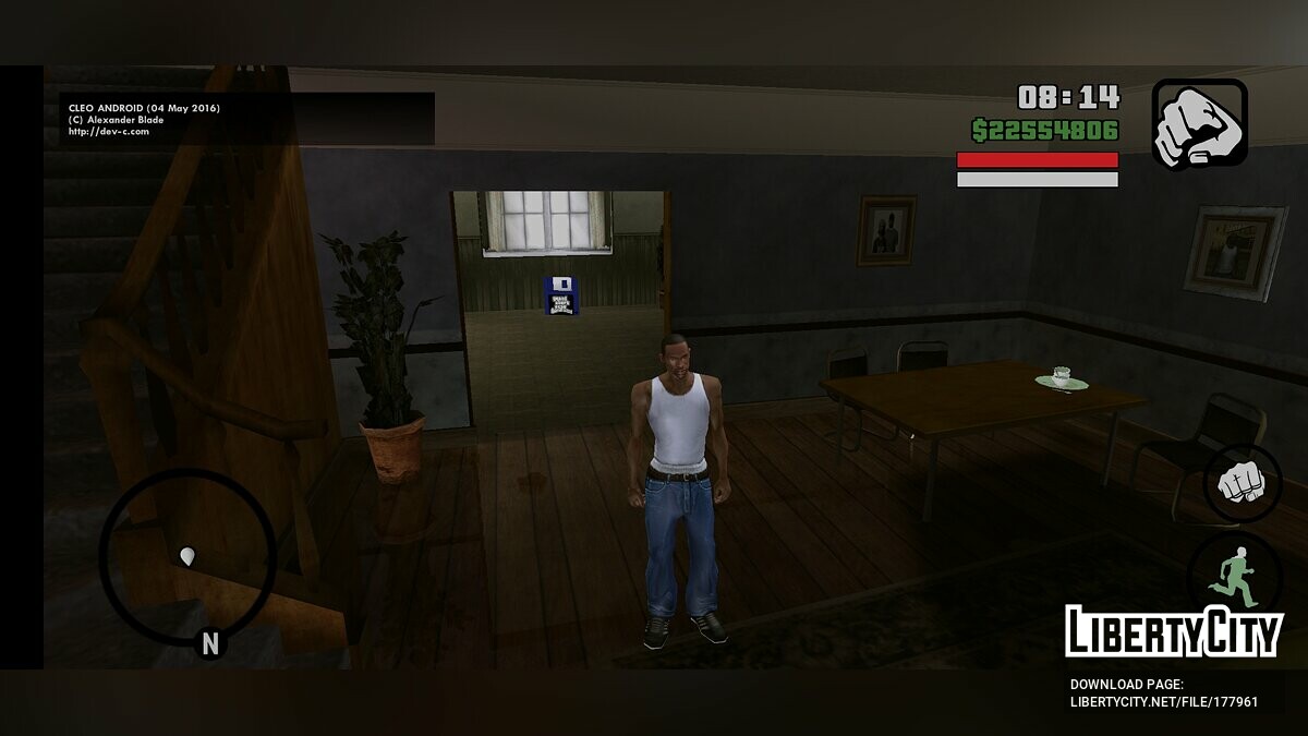 Интерфейс как в Xbox 360/PS3 для GTA San Andreas (iOS, Android) - Картинка #2