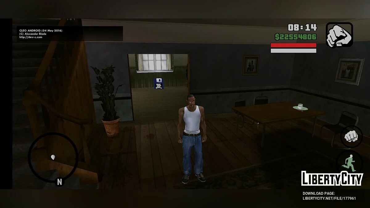 Интерфейс как в Xbox 360/PS3 / GTA San Andreas (iOS, Android)