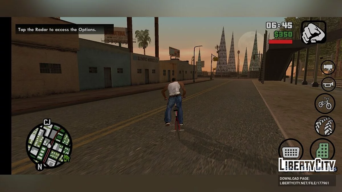 Интерфейс как в Xbox 360/PS3 / GTA San Andreas (iOS, Android)