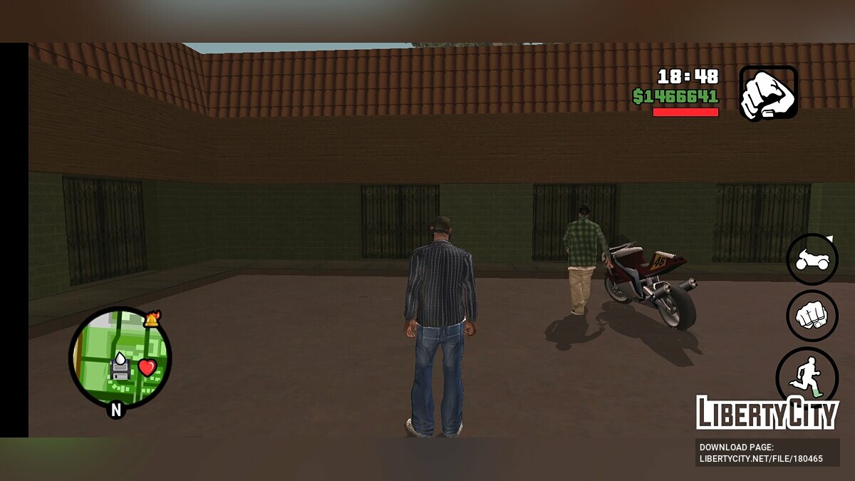 Скачать Семьи Grove Street Families ездят на NRG-500 для GTA San Andreas  (iOS, Android)