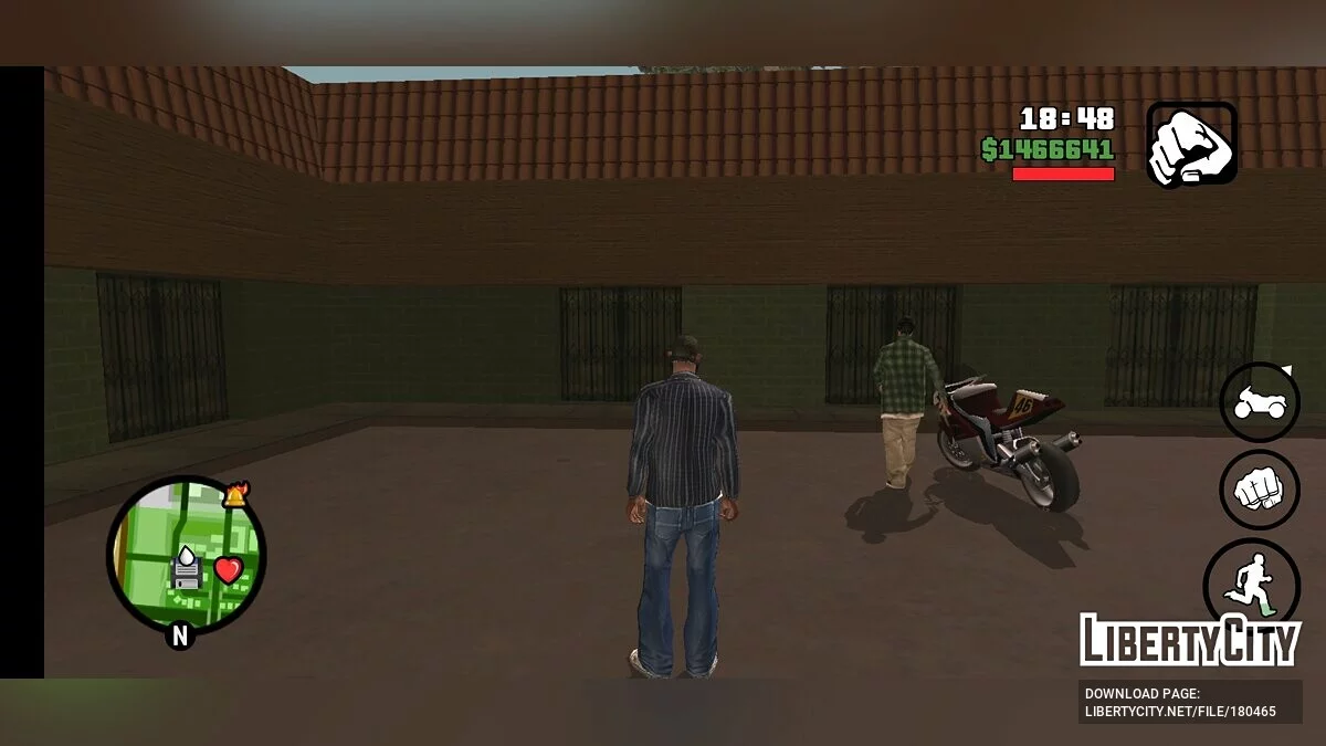 Семьи Grove Street Families ездят на NRG-500 / GTA San Andreas (iOS, Android)